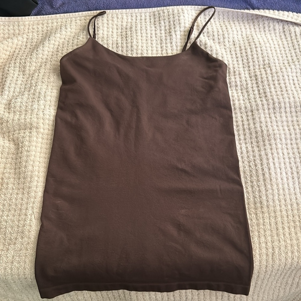 Banana Republic Brown Stretchy Camisole ~ EUC